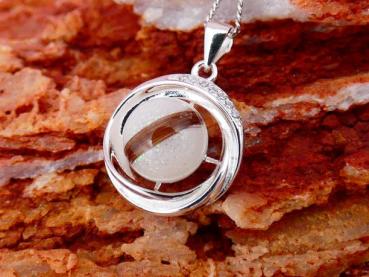 Preview: Perle "Circle" mit 7 Zirkonia